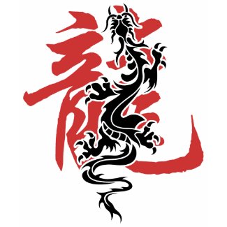 Asian Oriental Chinese Zodiac Year Dragon T-Shirt shirt