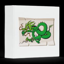 Asian Parchment dragon binders