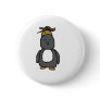 Asian Penguin Pinback Button