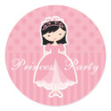 Asian Princess Party Sticker sticker