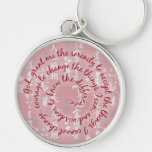 Asian Serenity Prayer Keychain