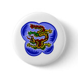 Asian Serpant Dragon Pinback Buttons