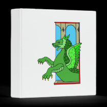 Asian Statue Dragon binders