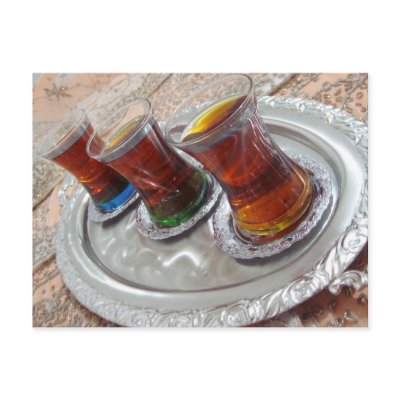 Asian Tea Post Cards by GrooveMaster