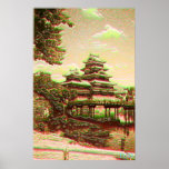 Asian Temple Poster