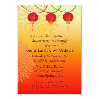 Asian Theme Party Invitations 95