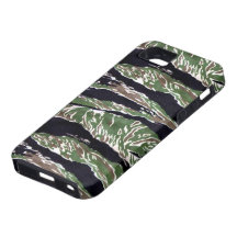 Asian Tiger Stripe Camouflage iPhone 5 Case