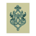 ASIAN TRIBAL TATTOO DESIGN BUDDHIST HINDU postcards by saythany ASIAN TRIBAL TATTOO DESIGN BUDDHIST HINDU postcards