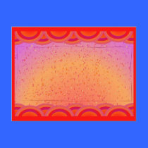 Asian Warm Waves Postcard postcards