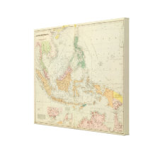 Asiatic Archipelago Canvas Prints
