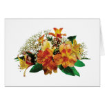 Asiatic Lilies and Stephanotis Card