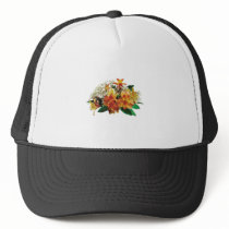 Asiatic Lilies and Stephanotis Hat