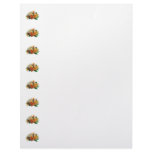 Asiatic Lilies and Stephanotis Customized Letterhead