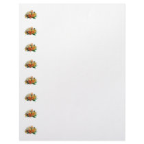 Asiatic Lilies and Stephanotis Customized Letterhead