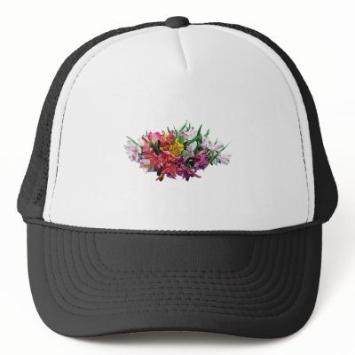 Asiatic Lilies Mixed Colors Hats by SusanSavad
