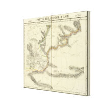 Asiatic Russia, Asia 31 Canvas Print
