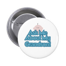 Ask About My Grandson Pins