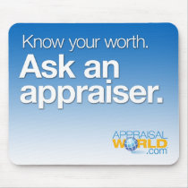 "Ask an Appraiser" Mousepad by AppraisalWorld "Ask an Appraiser" Mousepad