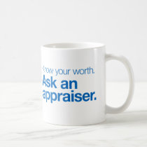 "Ask an Appraiser" mug by AppraisalWorld "Ask an Appraiser" mug