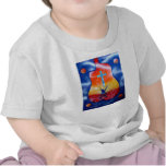 Ask and ye shall receive- man cross guitar tee shirt