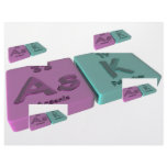 Ask as As Arsenic and K Potassium Customized Letterhead
