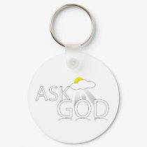 Ask God!! keychains