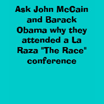 Ask John McCain and Barack Obama why they atten... t-shirts