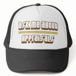 Ask Me About Appraisals Hats