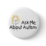 Ask Me About Autism (Girl 1)