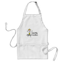 Ask Me About Autism (Girl 2) Apron