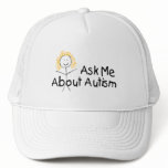 Ask Me About Autism hats