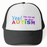 Ask Me About Autism hats