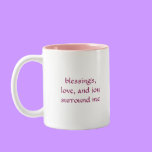 Ask me about breast cancer - mug