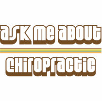 Ask Me About Chiropractic photo sculptures