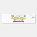 Ask Me About Geography Bumper Sticker