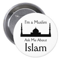 Ask Me About Islam Button