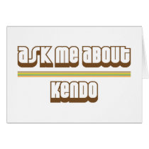 Ask Me About Kendo cards