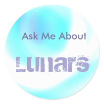 Ask Me About Lunars stickers by liliumnoir Ask Me About Lunars stickers