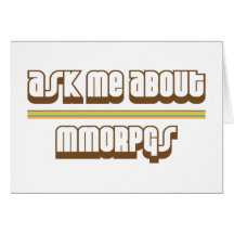 Ask Me About MMORPGs Cards