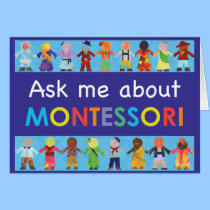 Ask me about MONTESSORI cards