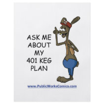 Ask Me About My 401 Keg Plan Full Color Flyer
