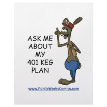 Ask Me About My 401 Keg Plan Custom Letterhead