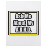 Ask Me About My A.D.H.D Full Color Flyer