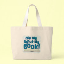 Ask Me About My Book! Fun Style bags