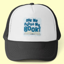 Ask Me About My Book! Fun Style hats