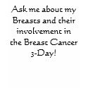 Ask me about my Breasts 4 t-shirts by nyassa Ask me about my Breasts 4 t-shirts