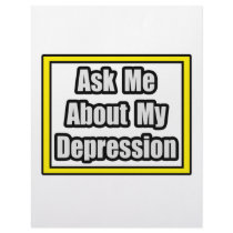 Ask Me About My Depression letterhead
