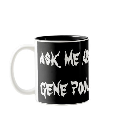 Ask Me About My Gene Pool Mugs by annie_debauch