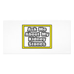 Ask Me About My Kidney Stones Customized Photo Card