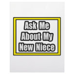 Ask Me About My New Niece Custom Letterhead